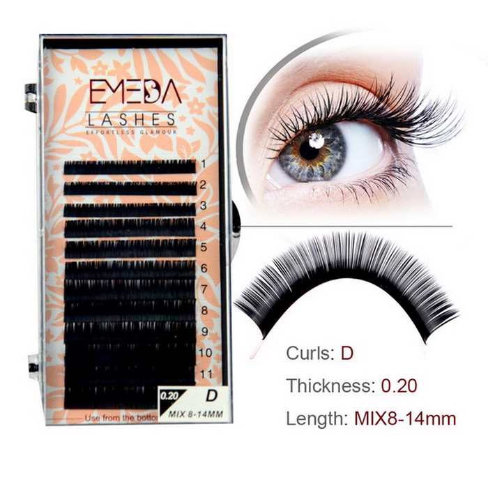 Natural prime mink eyelash extensions cost SN128